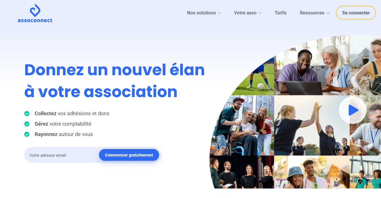 Aperçu AssoConnect