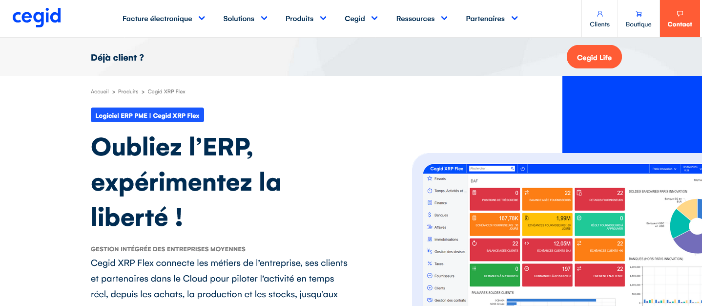 Aperçu Cegid XRP Flex