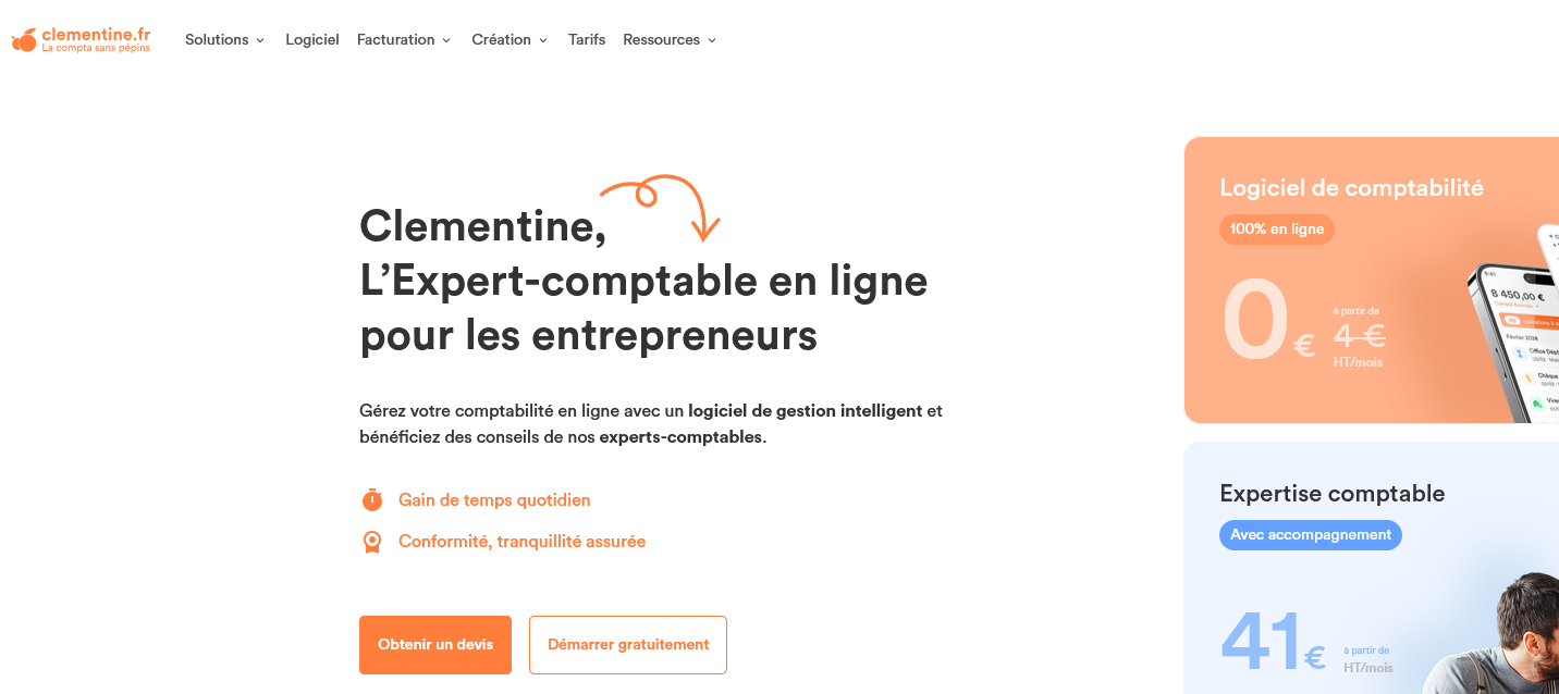 Aperçu Clémentine.fr