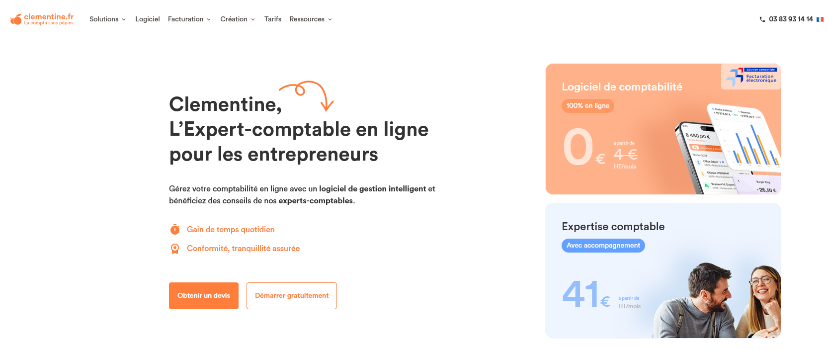 Aperçu Clémentine.fr
