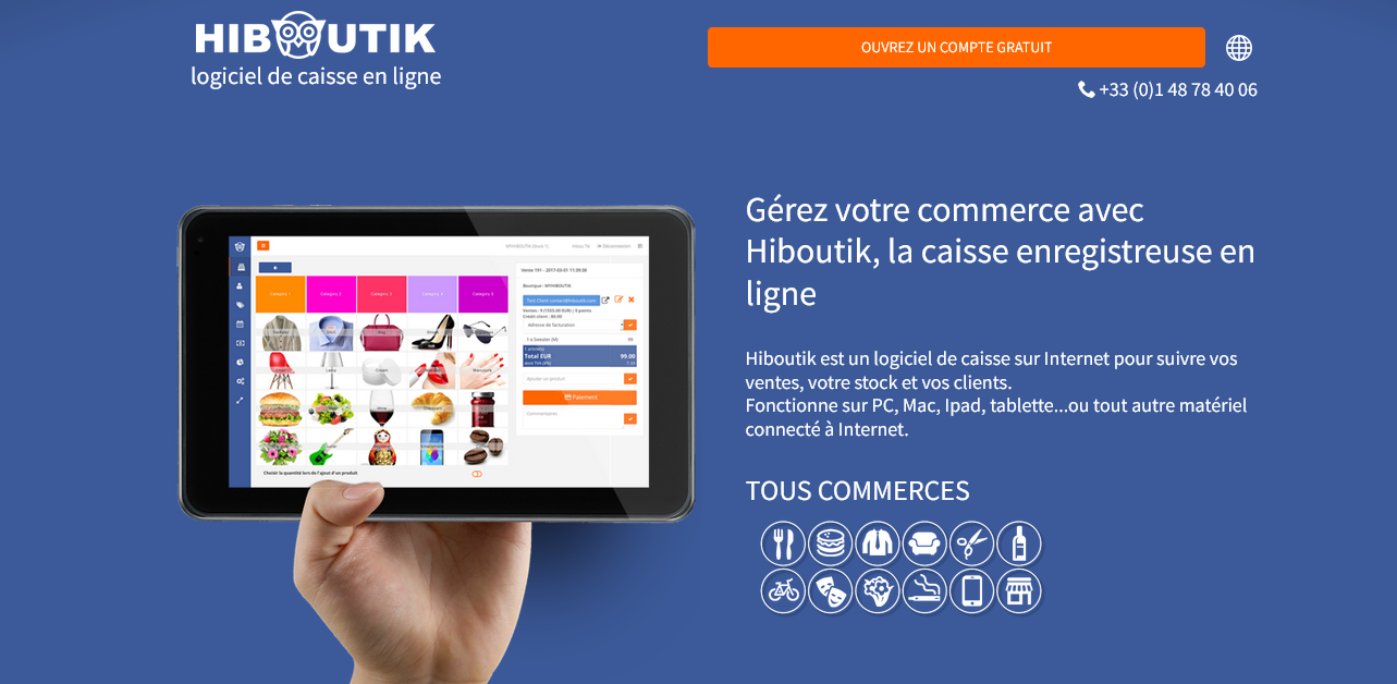 Aperçu Hiboutik