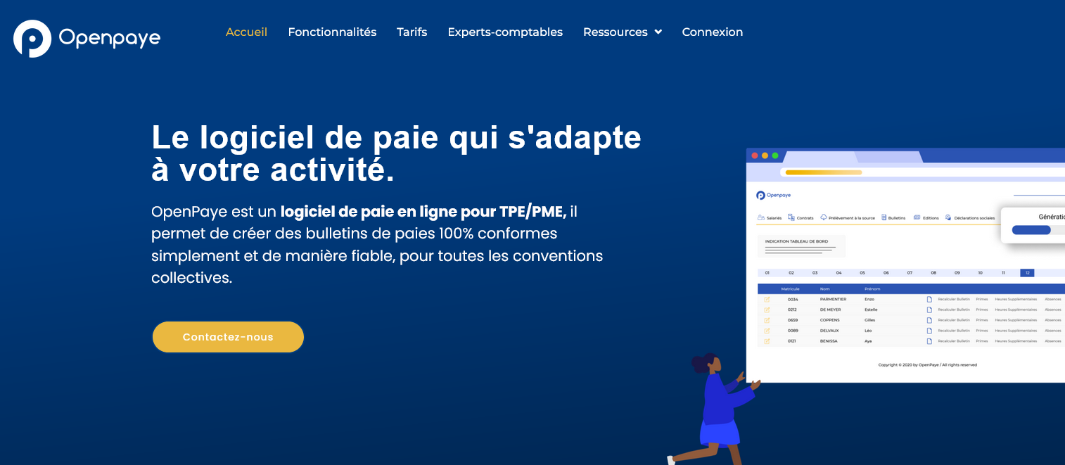 Aperçu Openpaye
