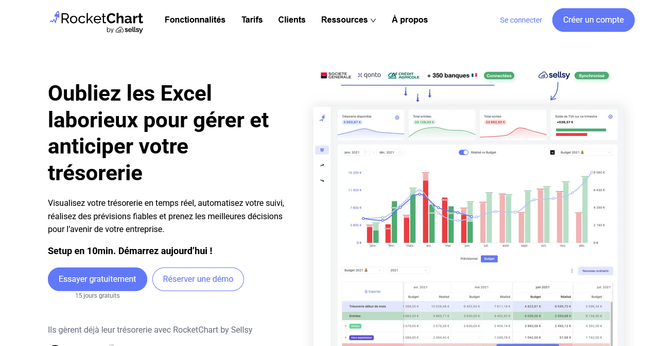 Aperçu RocketChart