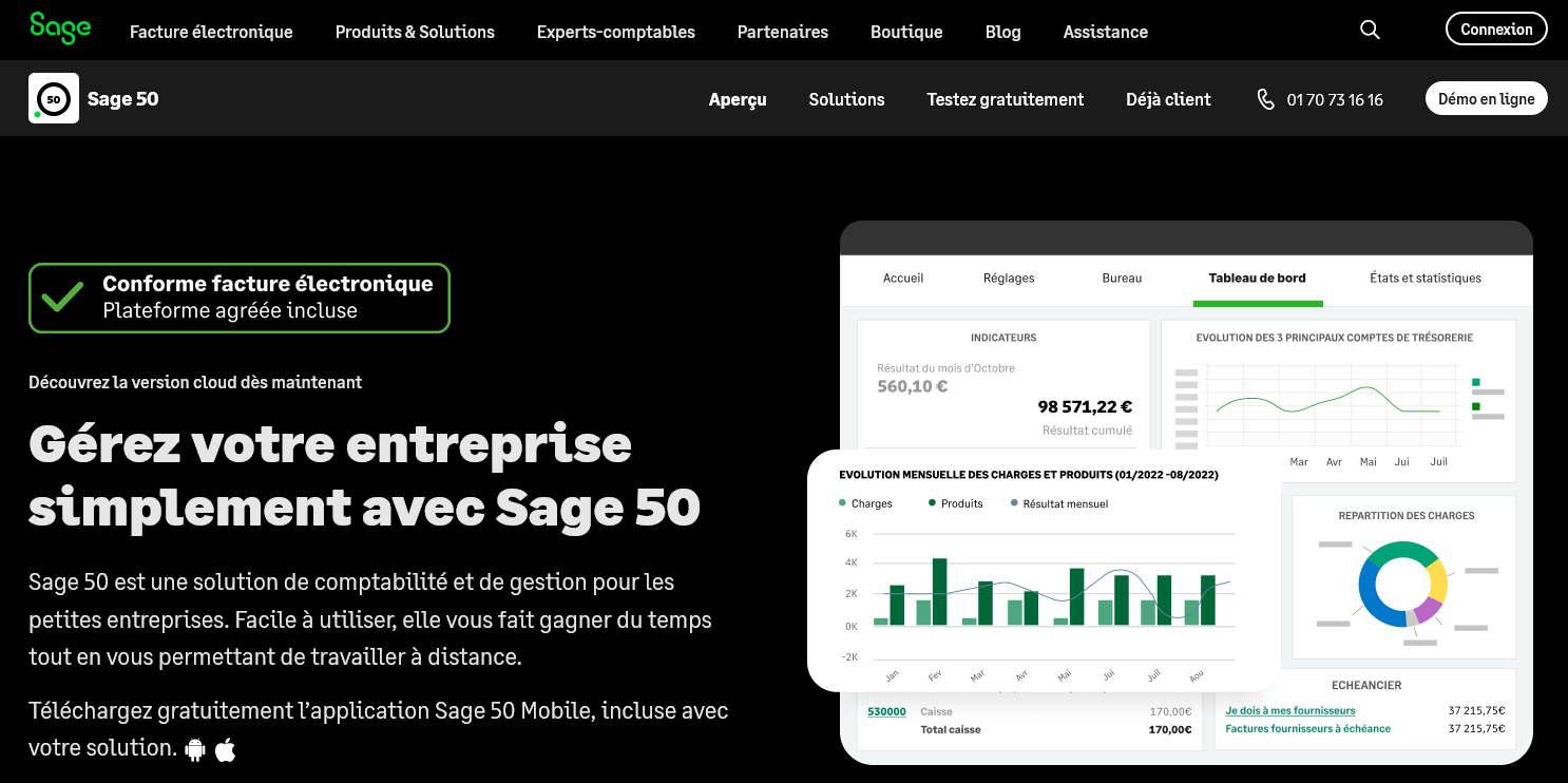 Aperçu Sage 50